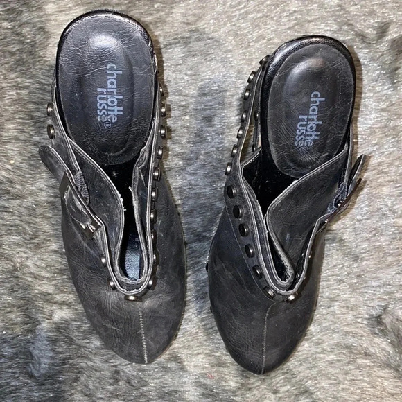 Charlotte Russe chunky clogs  shoes - Picture 5 of 14